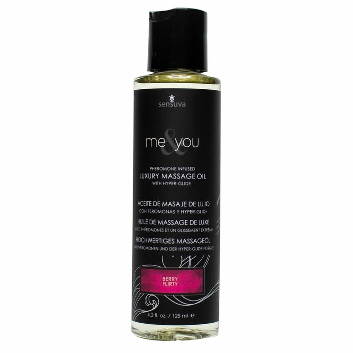 Erotisk Massageolja Sensuva Me & You Berry Flirt (125 ml)