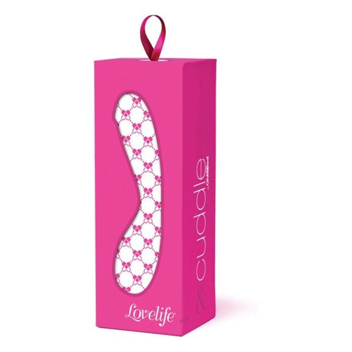 G-punktsvibrator Cuddle G Spot Vibe Lovelife by OhMiBod 3000011046 Vit/Rosa