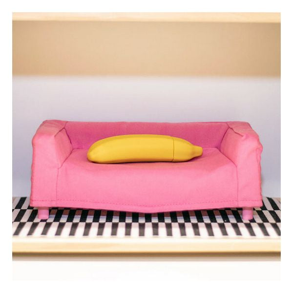 Nea Vibrator Svart Banana Emojibator