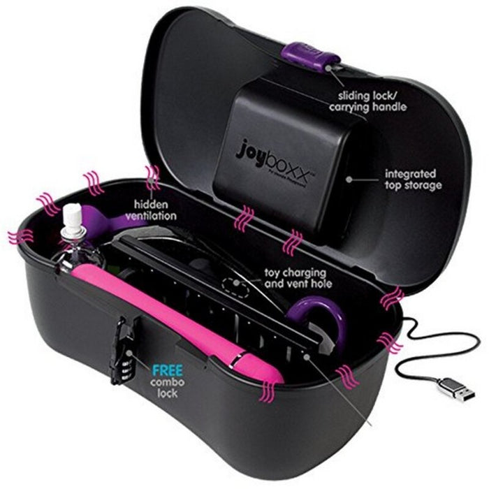 Hygieniskt förvaringssystem, mörklila Joyboxx 00029