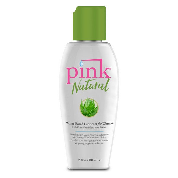 Vattenbaserat glidmedel Natural Pink (80 ml)