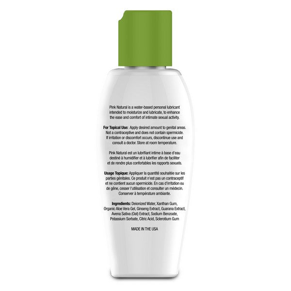 Vattenbaserat glidmedel Natural Pink (80 ml)