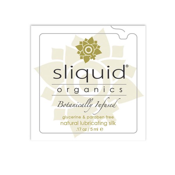 Glidmedelskudde Organics Silk 5 ml Sliquid 746