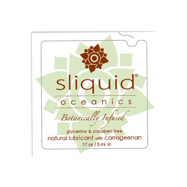 Glidmedelskudde Organics Oceanics 5 ml Sliquid 913