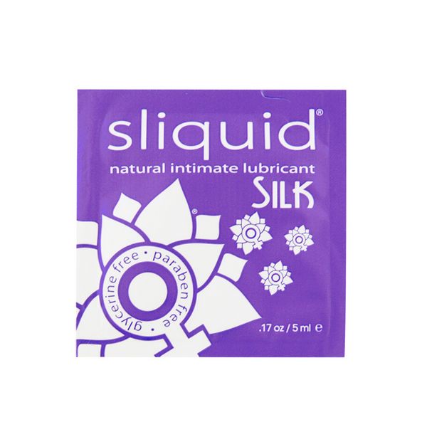 Glidmedelskudde Naturals Silk 5 ml Sliquid 1194