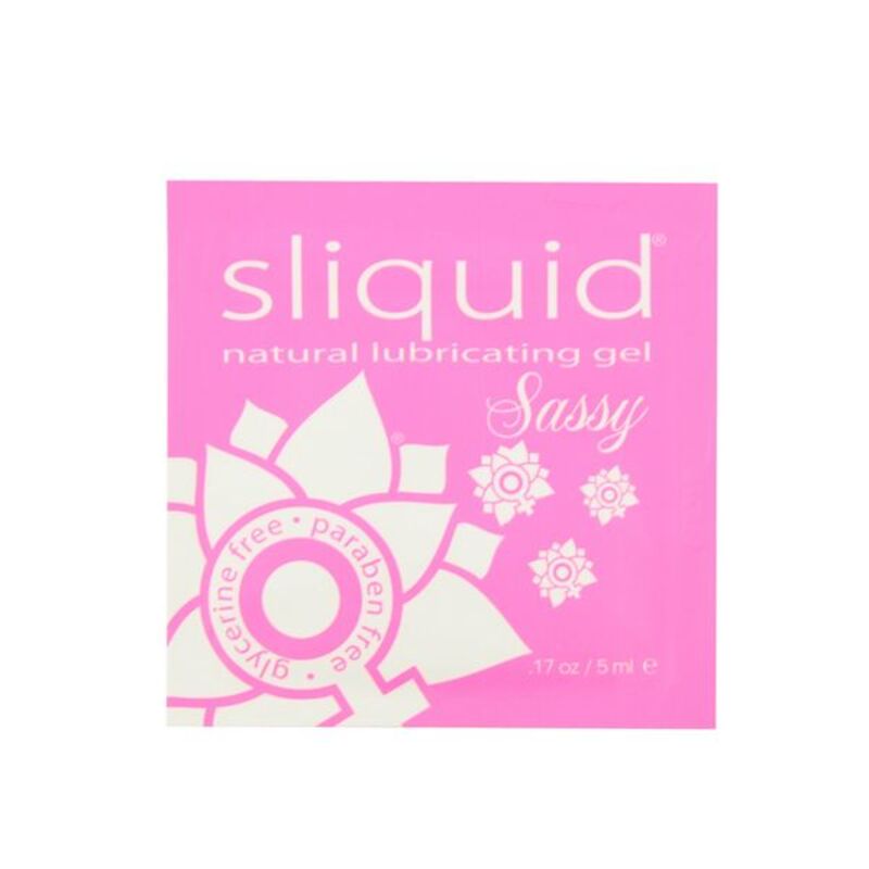 Glidmedelskudde Naturals Sassy 5 ml Sliquid 1316
