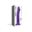 Dildo Dual Density Strap-on-me Purple Silikon