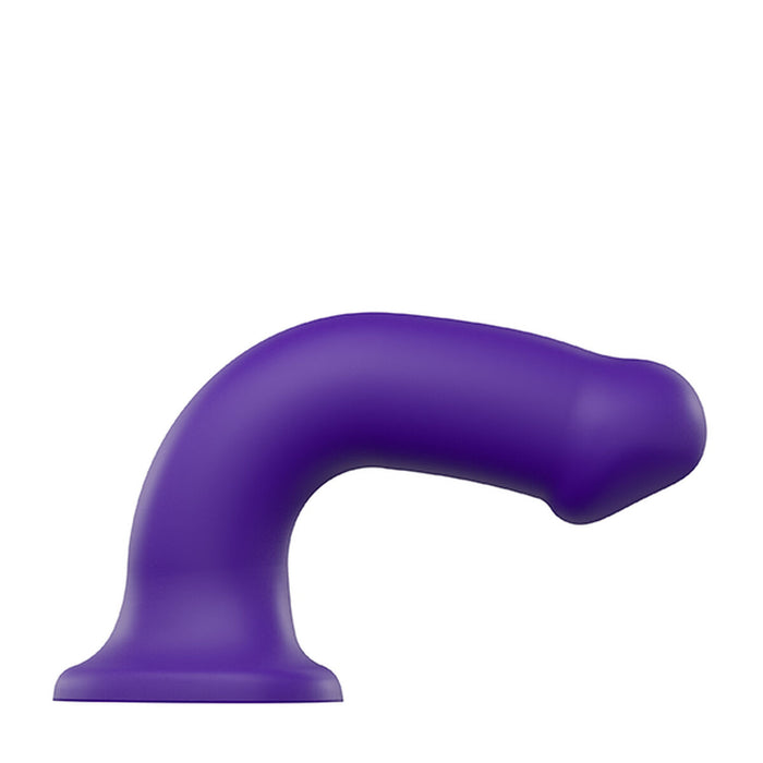 Dildo Dual Density Strap-on-me Purple Silikon