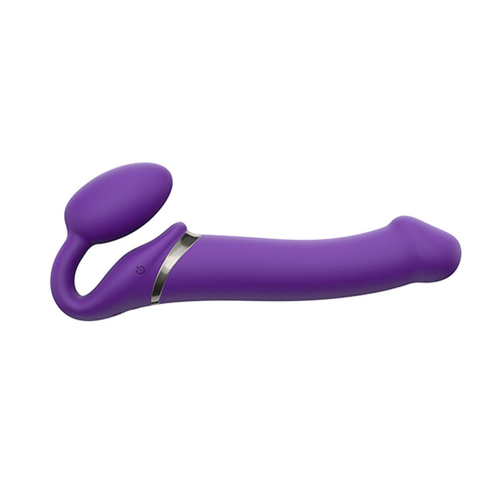 Ultra Harnesk 2 & Plugg Vibrating Strap-on-me Purple