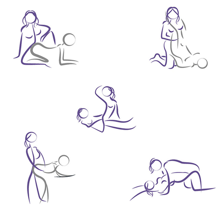 Ultra Harnesk 2 & Plugg Vibrating Strap-on-me Purple