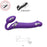 Ultra Harnesk 2 & Plugg Vibrating Strap-on-me Purple