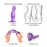Dildo Curvy Metallic Strap-on-me Silikon