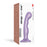 Dildo  P&G Metallic Strap-on-me M Purpur Silikon