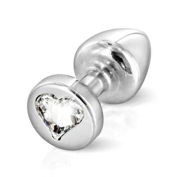 Anni R Analplugg Hjärta Silver 25 mm Diogol 71533