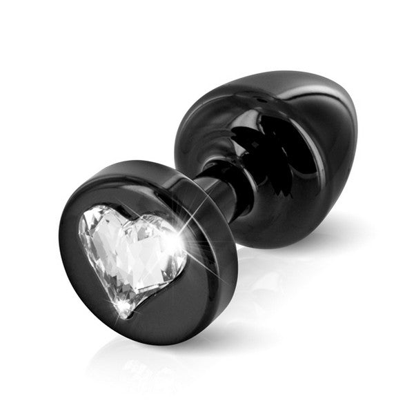 Anni R Analplugg Hjärta Svart 25 mm Diogol 72161