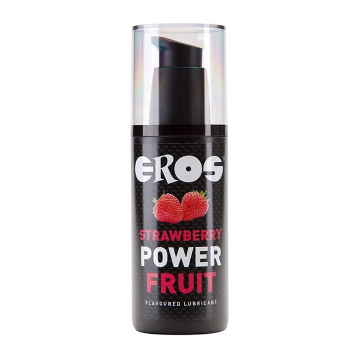 Vattenbaserat glidmedel Eros Jordgubbe (125 ml)