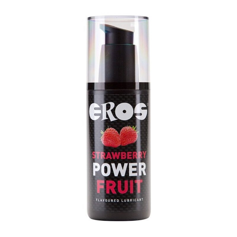 Vattenbaserat glidmedel Eros Jordgubbe (125 ml)