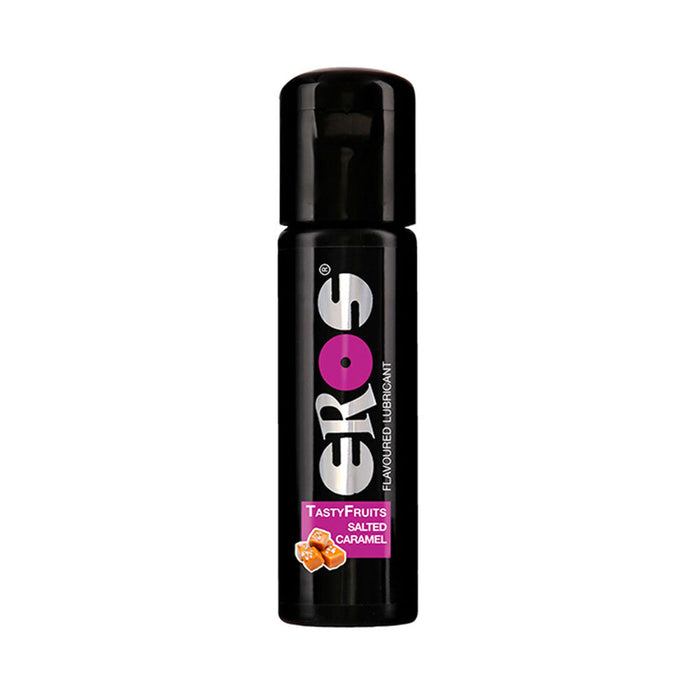 Vattenbaserat glidmedel Eros Tasty Fruits Saltad karamell Karamellfärgat (100 ml)