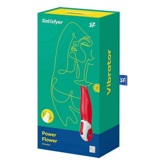 Vibes Power Flower Vibrator Satisfyer Power Flower Röd