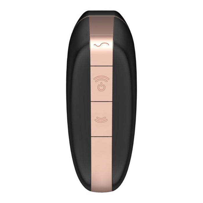 Sugstimulator för klitoris Love Triangle Air Pulse Satisfyer Svart