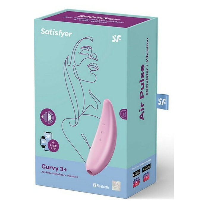 Sugstimulator för klitoris Satisfyer Curvy 3+ Rosa
