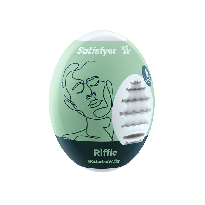 Onani-ägg Satisfyer Riffle Grön