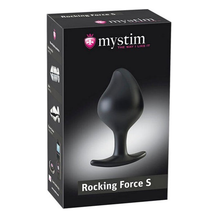 Analplugg Rocking Force Mystim 5 Svart (9,5 cm)