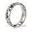Lustring av stål Earl Polished & Engraved Mystim