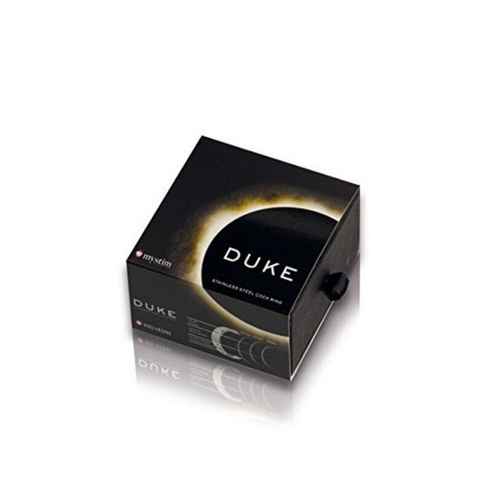 Lustring av stål Duke Polished & Engraved Mystim