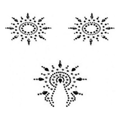 Gloria-set, svart Mystim (3 pcs)