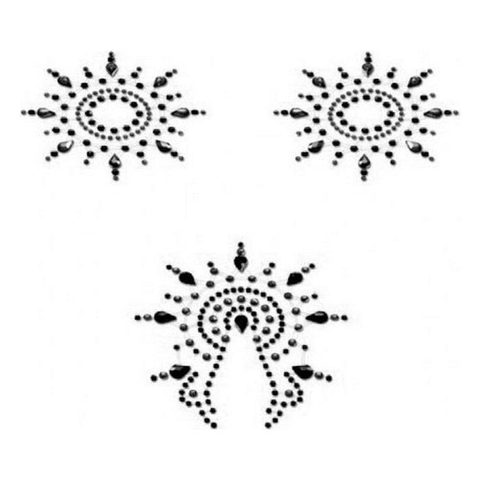 Gloria-set, svart Mystim (3 pcs)
