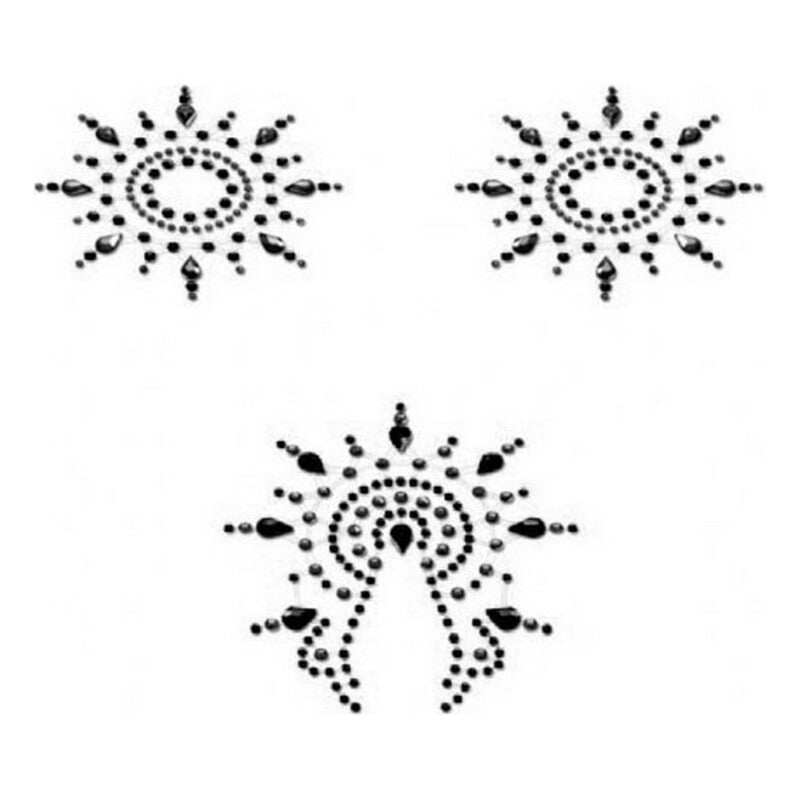 Gloria-set, svart Mystim (3 pcs)