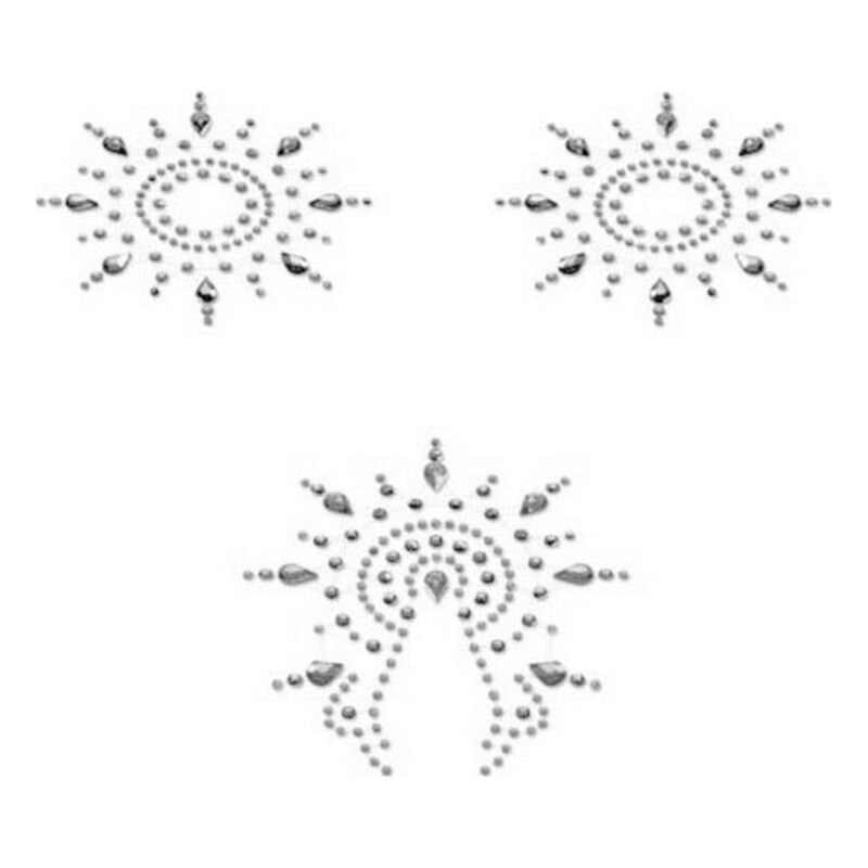Gloria-set, silverfärgat Mystim (3 pcs)