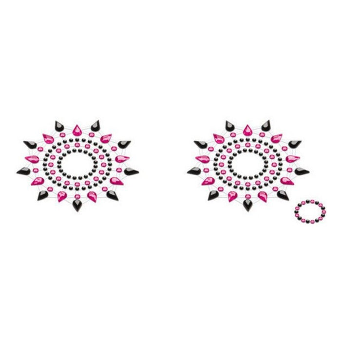 Skydd för bröstvårtor Mystim 46665 Svart Rosa