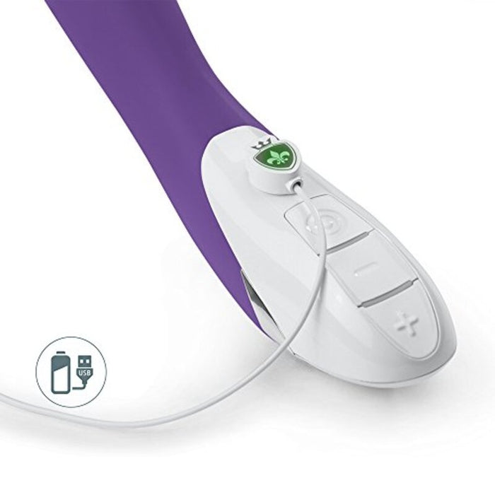Vibrator Elegant Eric, mörklila Mystim MS46801