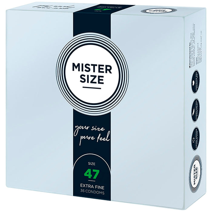 Kondomer Mister Size Ø 4,7 cm (36 pcs)