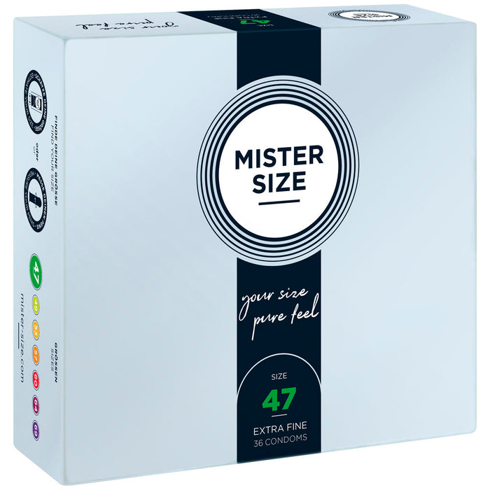 Kondomer Mister Size Ø 4,7 cm (36 pcs)