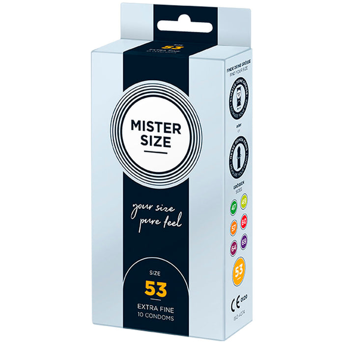 Kondomer Mister Size Extra fina (53 mm)