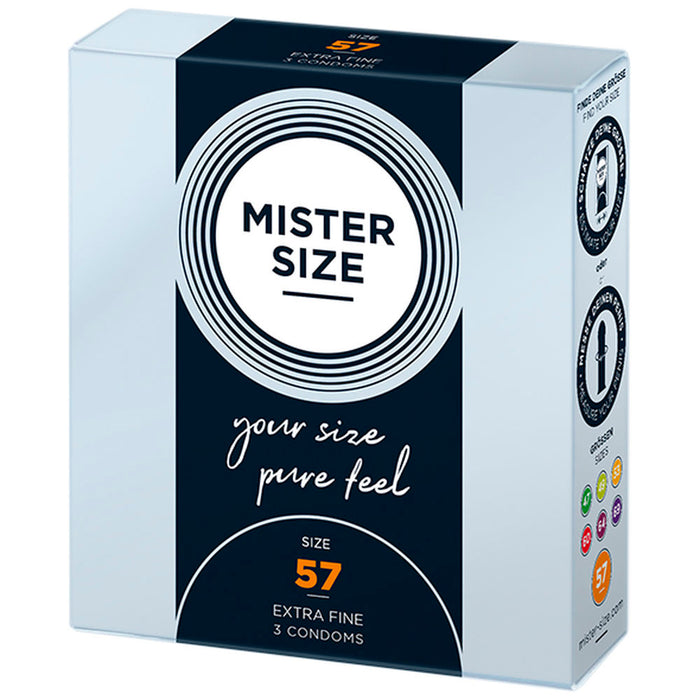 Kondomer Mister Size Ø 5,7 cm (3 pcs)
