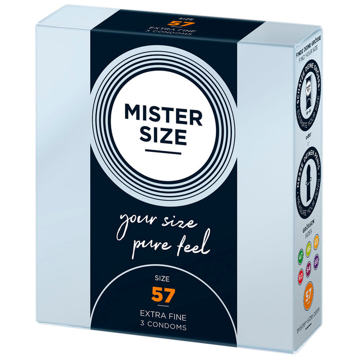 Kondomer Mister Size Ø 5,7 cm (3 pcs)