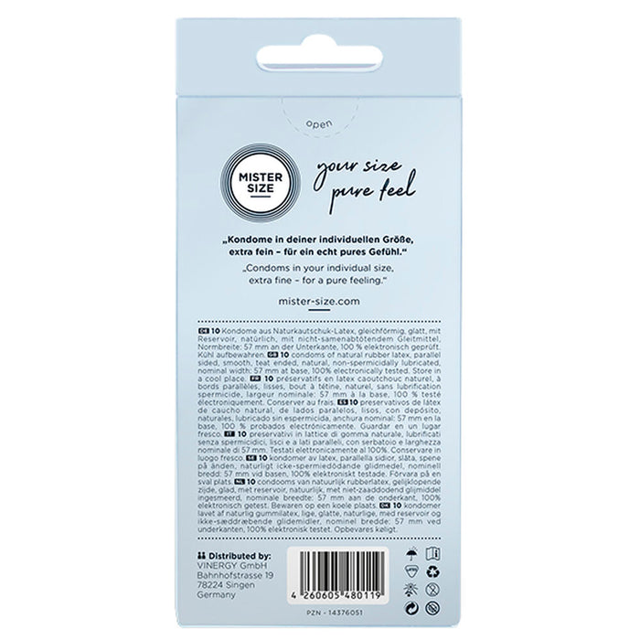 Kondomer Mister Size Extra fina (57 mm)