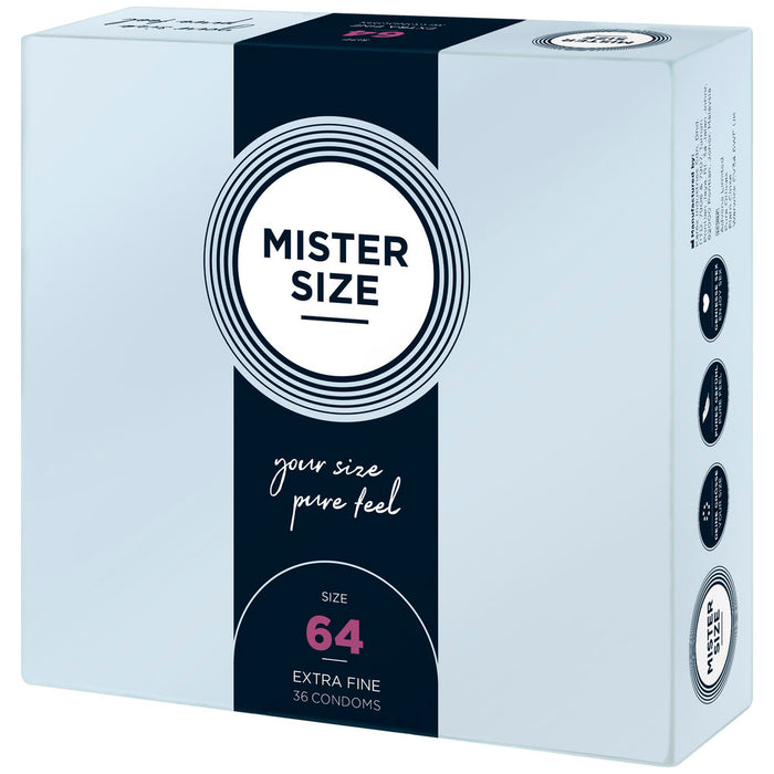 Kondomer Mister Size Ø 6,4 cm