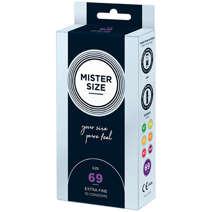 Kondomer Mister Size Ø 6,9 cm (10 pcs)