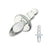 Anal glaspropp med kulor Titus Glas 62845