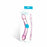 Glasdildo Double Trouble, mörklila Glas 63347