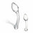 Anal glasdildo Pure Indulgence Glas 63477