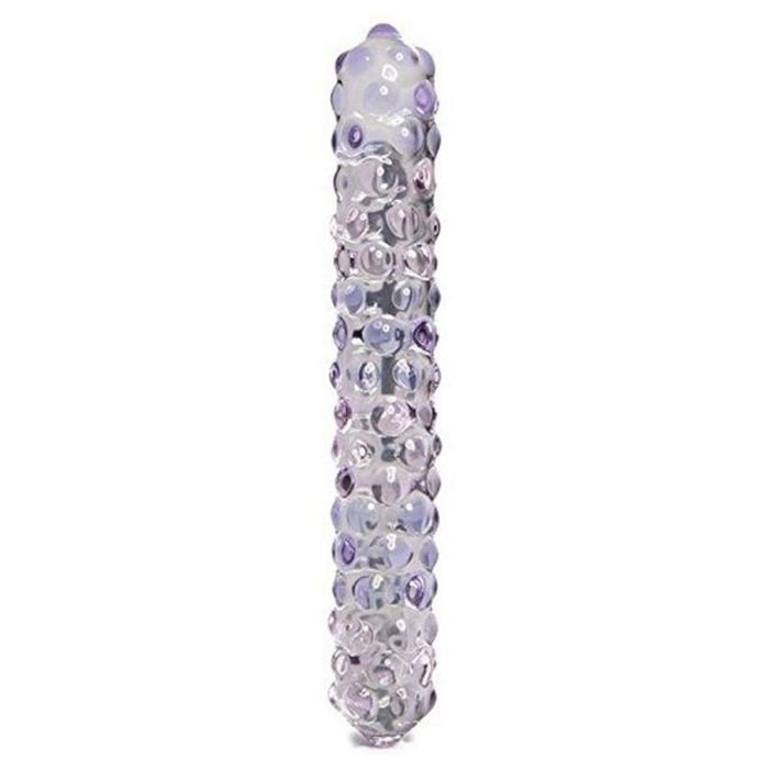 Glasdildo Nubby, purpurrosa Glas 63583