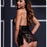 Svart Spets Babydoll One Size Baci Lingerie BW3103