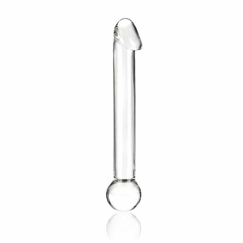Realistisk glasdildo Relistic Head Glas E25394