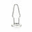 Anal glaspropp 8,9 cm Glas E25398
